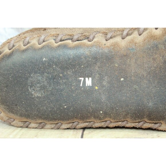 LL Bean Wicked Good Slippers Booties Suede Brown Size 7 M - Picture 11 of 11